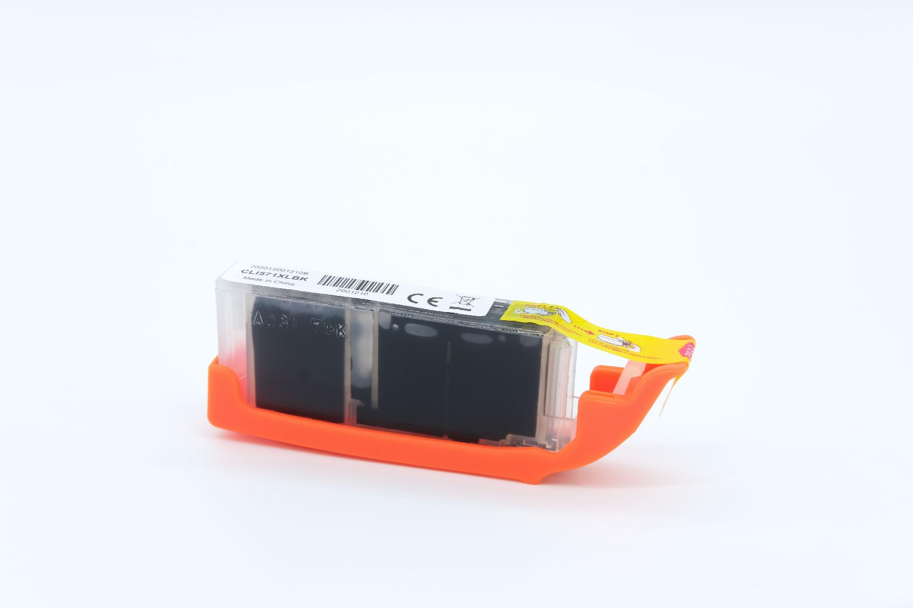 CLI571XLBK alternativ Tinte black für Canon / 0331C001 / 10,8ml