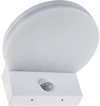 LED Wandleuchte "TORTUGUERO" IP65 / 15W, 1526lm, 140° Bewegungsmelder, 3000K