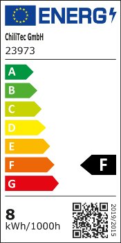 LED Unterbauleuchte "Delgada 600 CCT" / 230V, 60cm, IR-Sensor, 3000k - 6500k