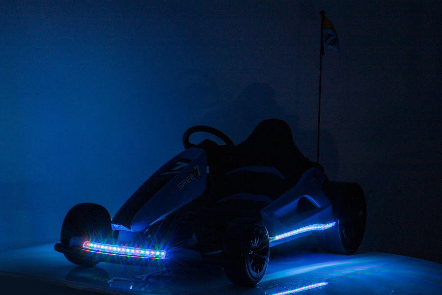 Kinderfahrzeug e-Gokart - blau
