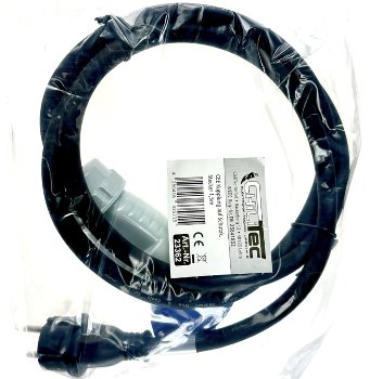 CEE auf Schutzkontakt-Stecker 1,5m / 230V, Adapter für Wohnwagen, Camping