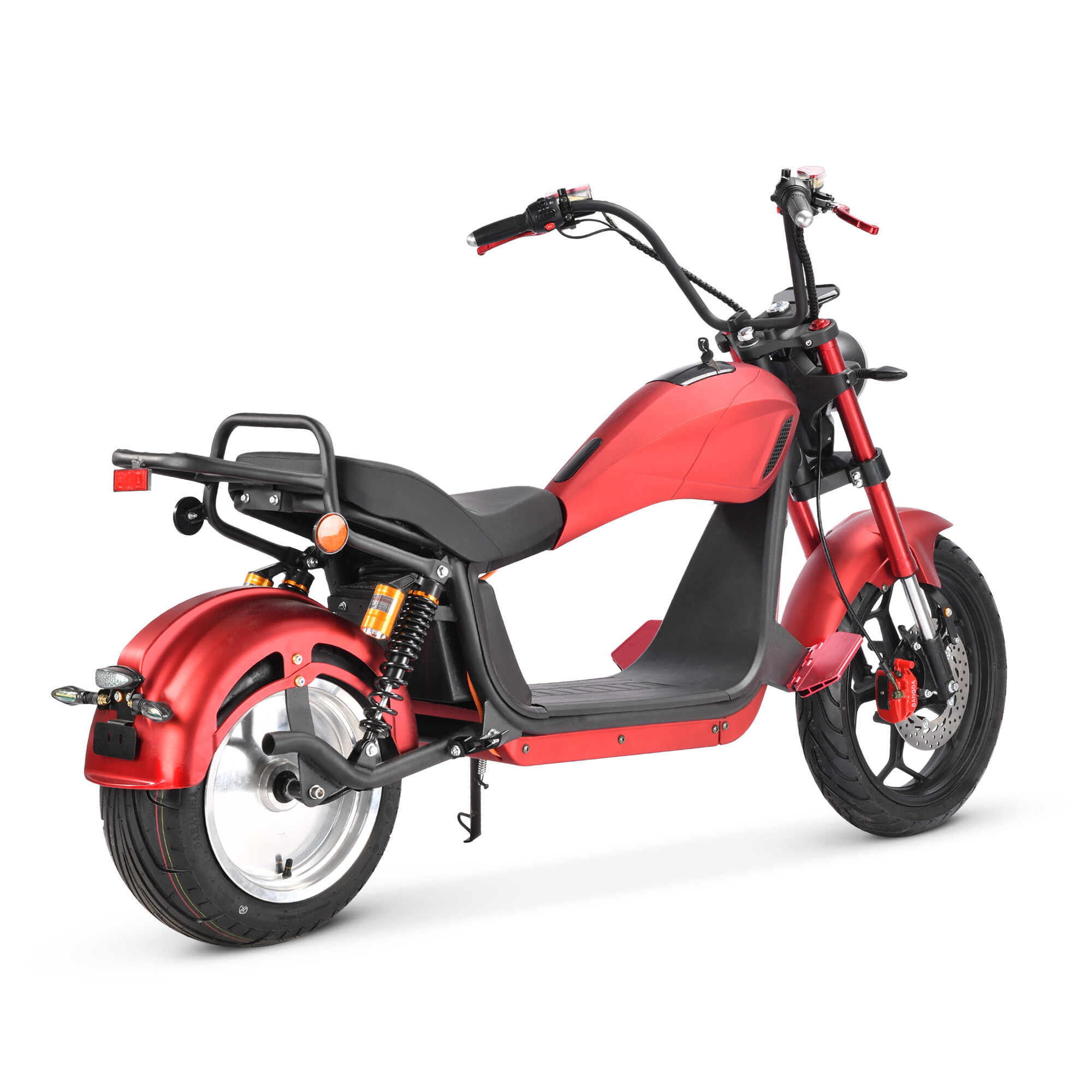 COCO BIKE CP-6 ELEKTRO-CHOPPER 45 KM/H 40Ah rot
