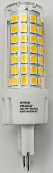 LED Stiftsockel G9, 8W, 880lm / 330°, 230V, 3000K, warmweiß