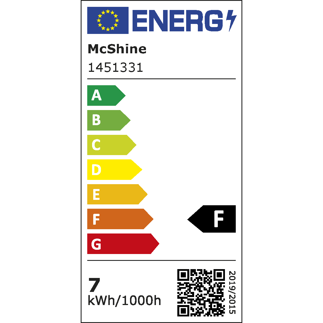 LED-Strahler McShine ''MCOB'' GU10, 7W, 550 lm, neutralweiß