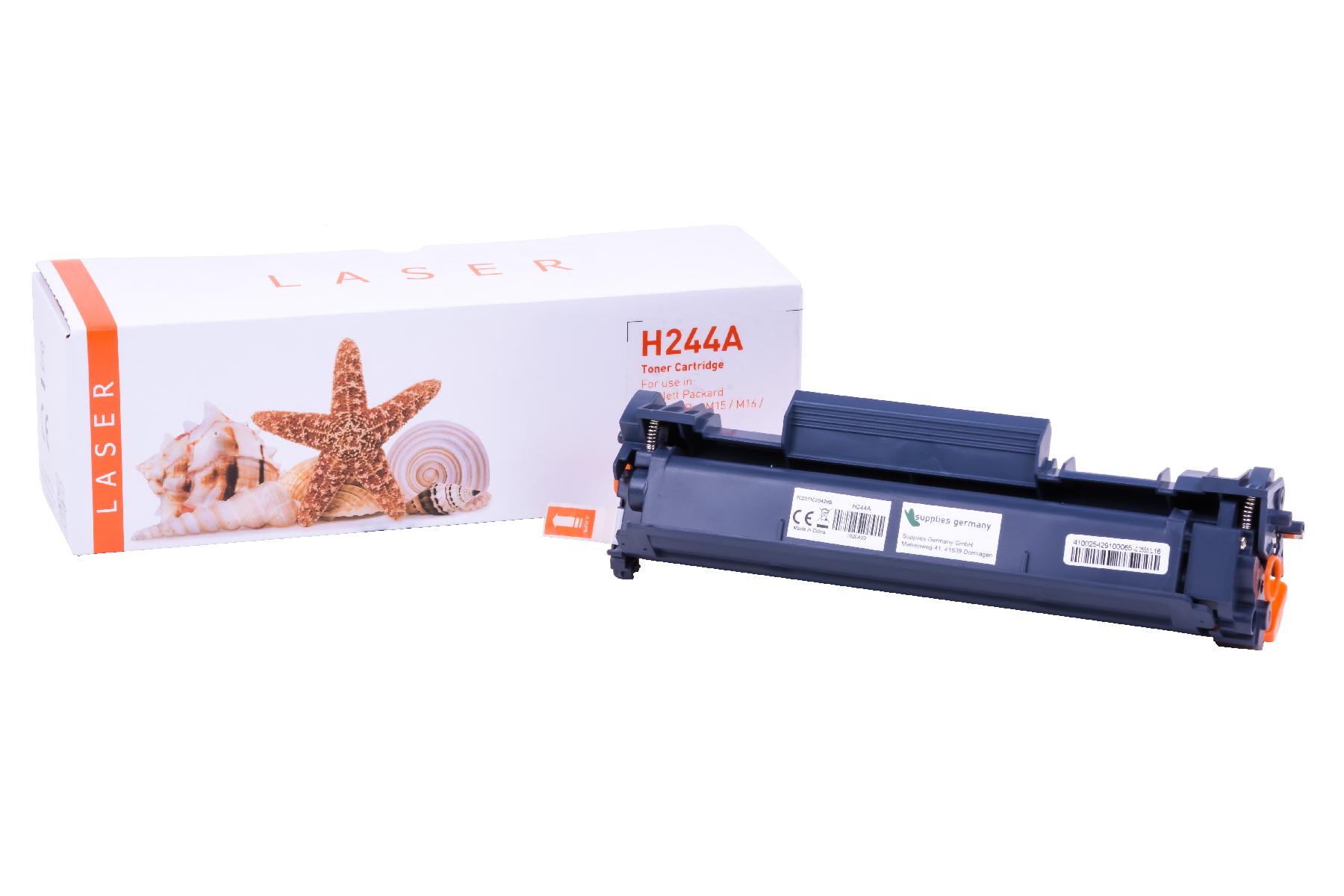 CF244A alternativ Toner schwarz für HP / CF244A / 1.000 Seiten CF244A alternativ Toner schwarz für HP / CF244A / 1.000 Seiten