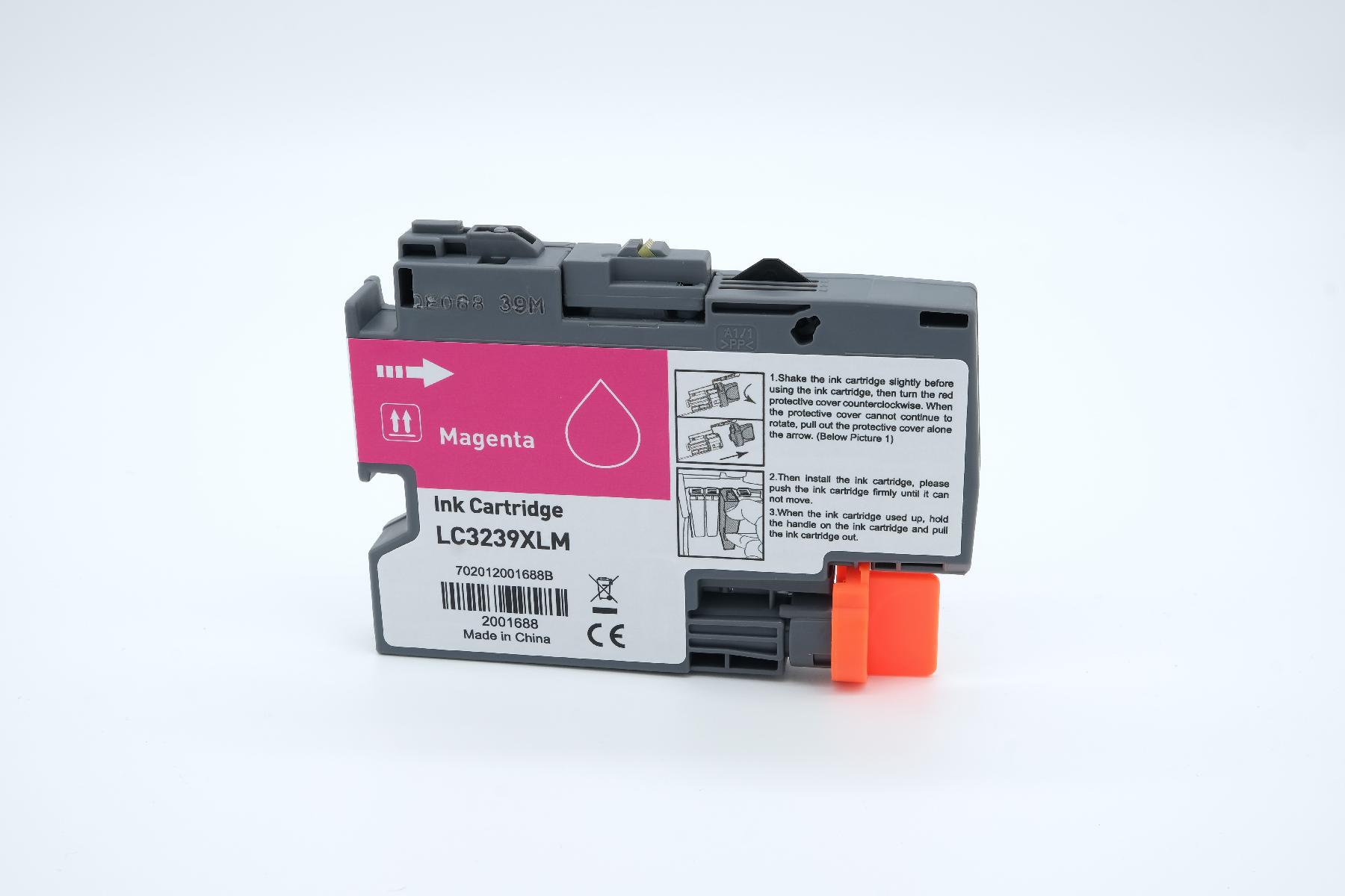 LC3239XLM alternativ Tinte Magenta für Brother / LC3239XLM / 52ml LC3239XLM alternativ Tinte Magenta für Brother / LC3239XLM / 52ml
