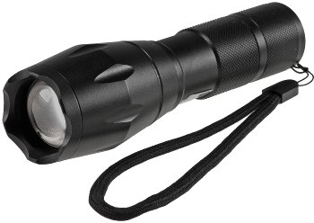 LED-Taschenlampe "CTL10 Zoom" 10W / ØxL 136x37mm, Zoomfunktion, 350 Lumen