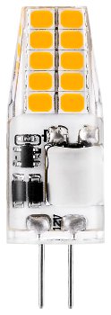 LED Stiftsockellampe G4 "Silikon W2" / 4200k, 220lm, 300°, 12V/2W, neutralweiß