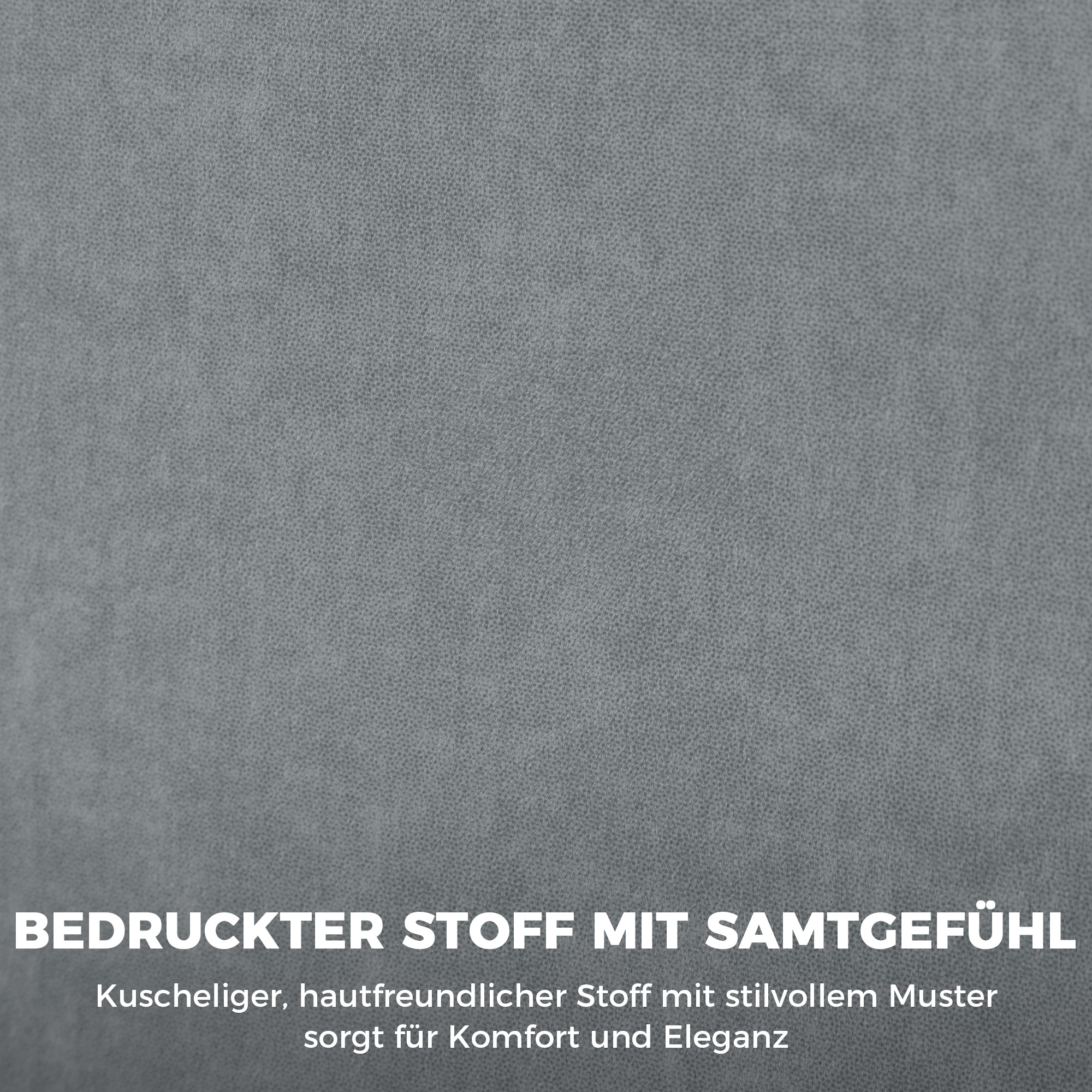 ergonomischer Massage-Bürostuhl mit 4 Knetpunkten, Chefsessel mit hoher Butterfly-Rückenlehne, breitem Sitz, Grau