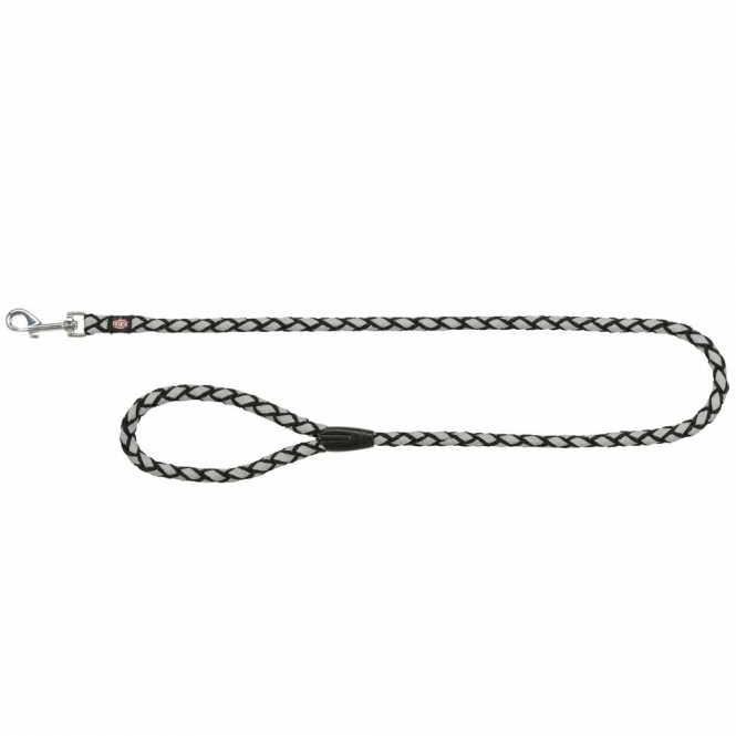 Trixie Cavo Reflect Leine - 1 m - Schwarz / S-M Trixie Cavo Reflect Leine - 1 m - Schwarz / S-M