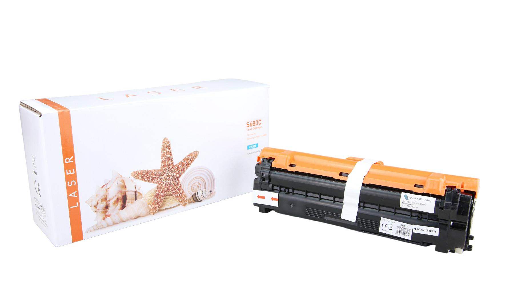 CLP680C alternativ Toner Cyan für Samsung  / CLTC506L/ELS / 3.500 Seiten