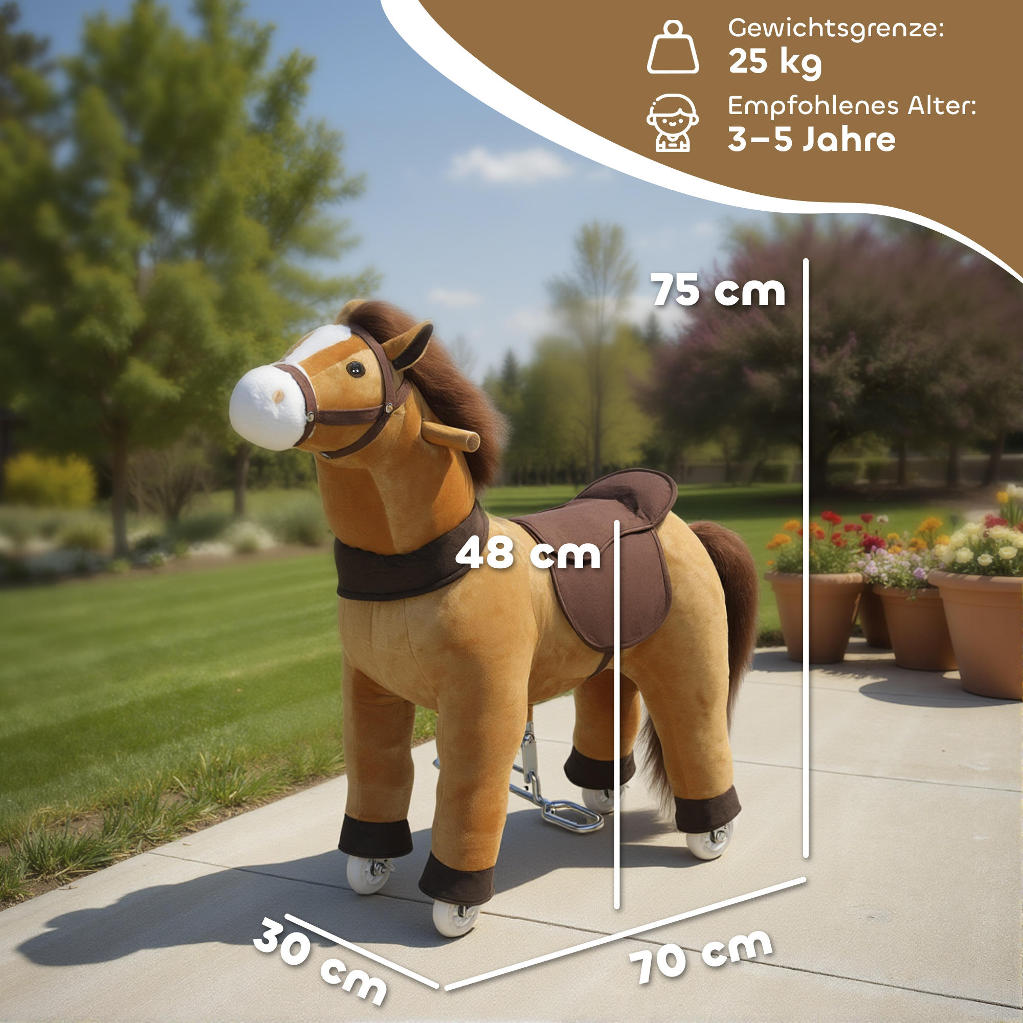 aiyaplay-reitpferd-fur-kinder-stoffbezug-stabiler-rahmen-sanfte-rader-schaukelpferd-3-5-jahre-dunkelbraun~21U85R911R001