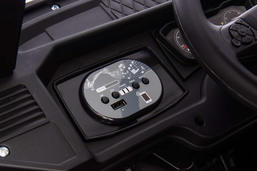 Kinderfahrzeug SCANIA R Series - schwarz