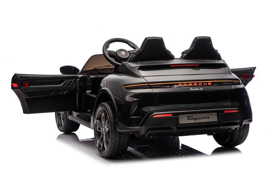 Elektro Kinderfahrzeug „Porsche Taycan Turbo S“ - schwarz
