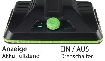 LED Baustrahler mit Akku "BSA-60 duo" / 2x30W, 5600lm, 4500K / neutralweiß