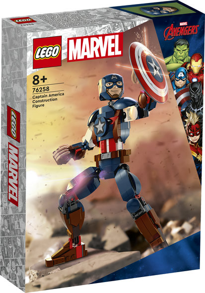 LEGO® 76258 - Marvel Captain America Baufigur (310 Teile) LEGO® 76258 - Marvel Captain America Baufigur (310 Teile)