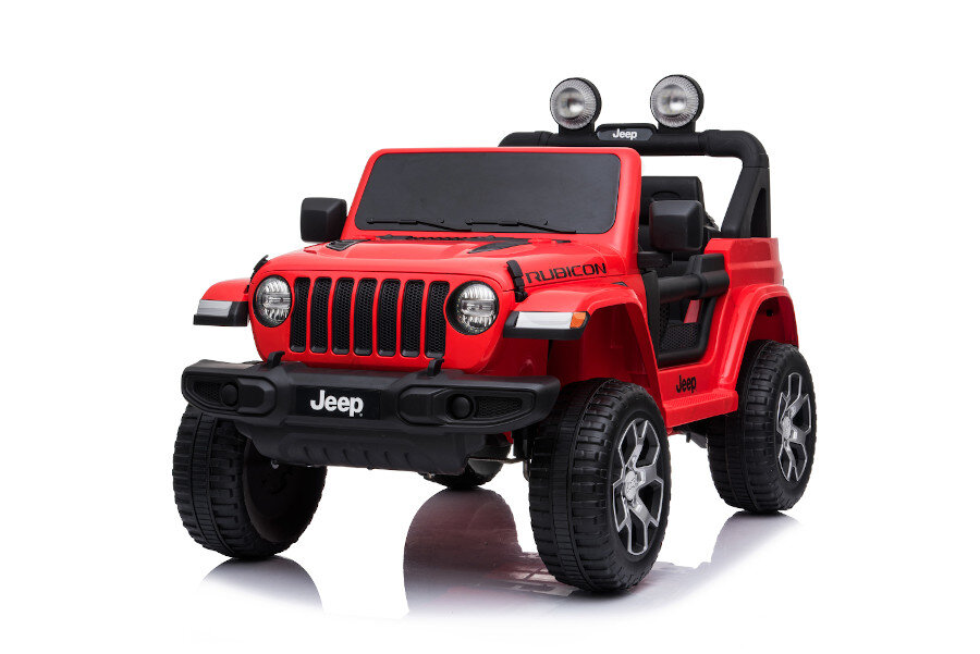 Kinderfahrzeug Jeep Wrangler Rubicon - rot