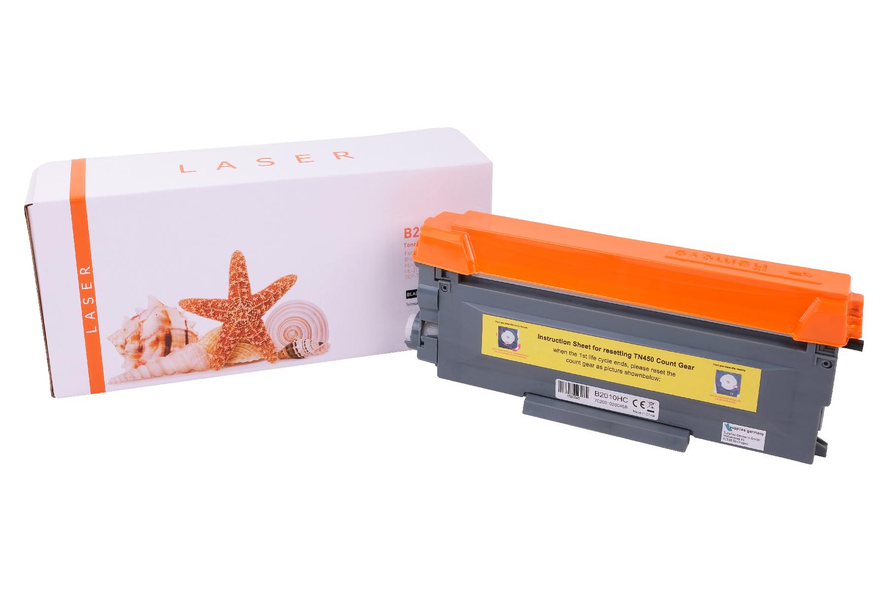 TN2010HC alternativ Toner black für Brother  / TN2010HC / 5.200 Seiten