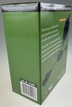 Zwischenstecker mit Dämmerungsschalter, und Zeitvorwahl (1- 9 Std.) über Display