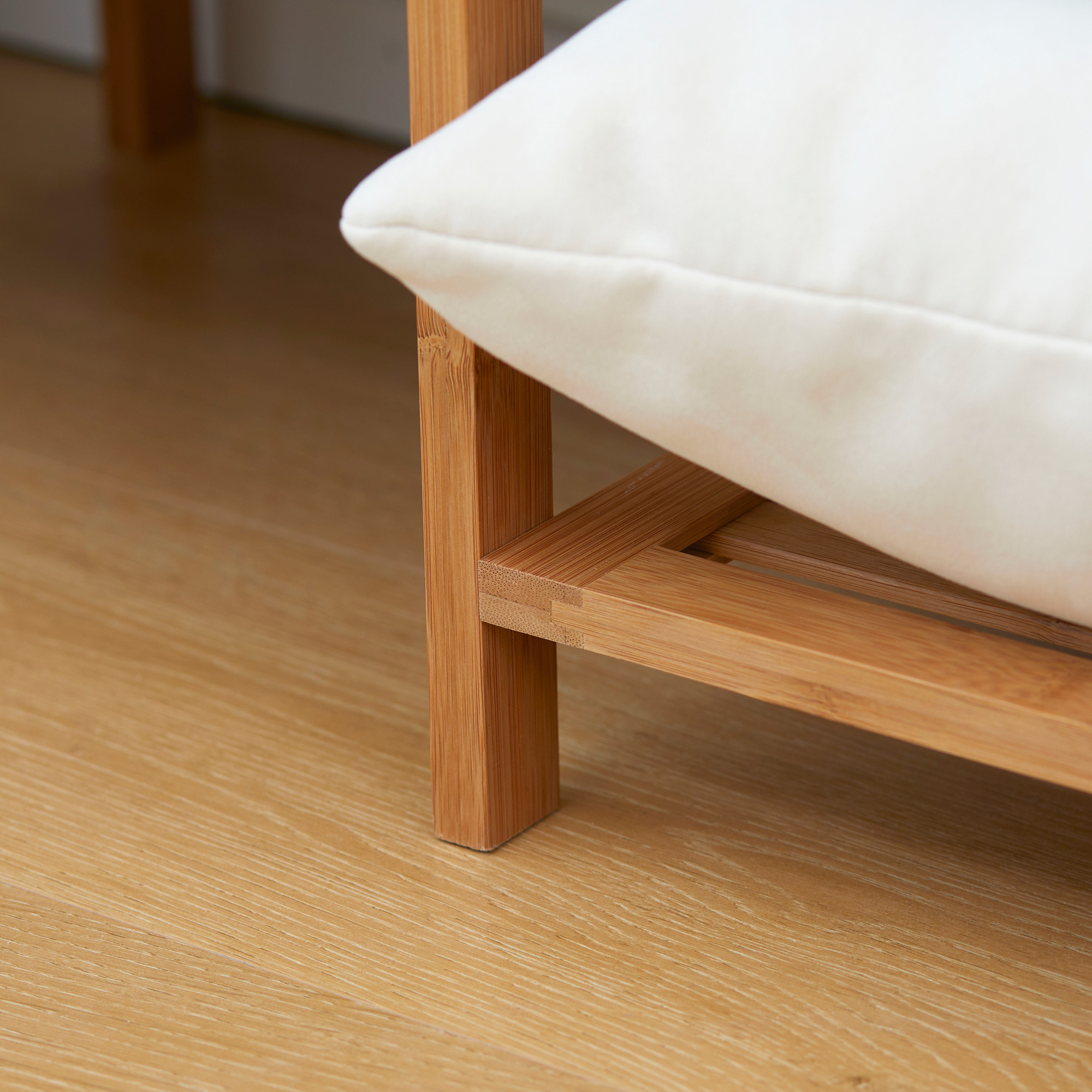 Kleiderständer Garderobenständer mit Kleiderstange, Schuhablag, Regal, Garderobe aus Bambus Naturholz