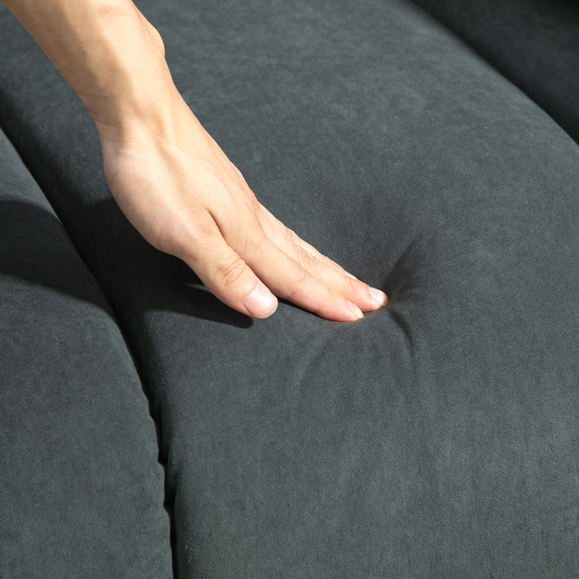 Relaxsessel mit Massage- und Wärme-Funktionen, Polstersessel mit USB-Anschluss, Seitentaschen, Grau