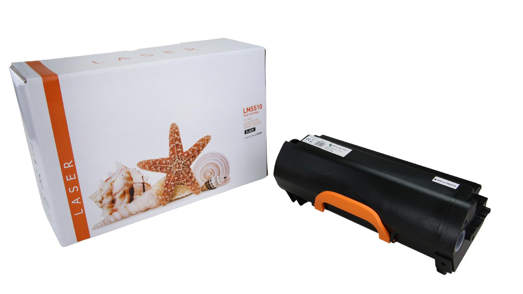 MS510 alternativ Toner black für Lexmark / 50F2U00 / 20.000 Seiten