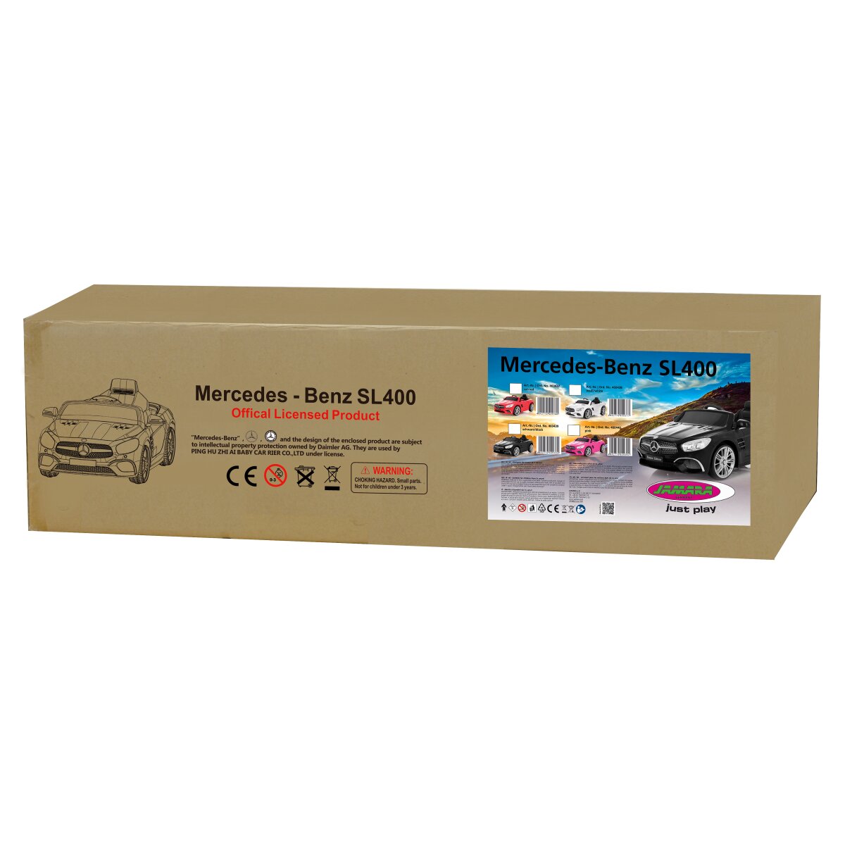 Kinderfahrzeug Mercedes-Benz SL 400 schwarz