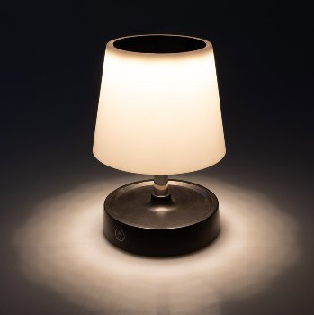 LED Akku Tischleuchte 29cm, dimmbar / 115-290mm ausziehbar, Warmweiß