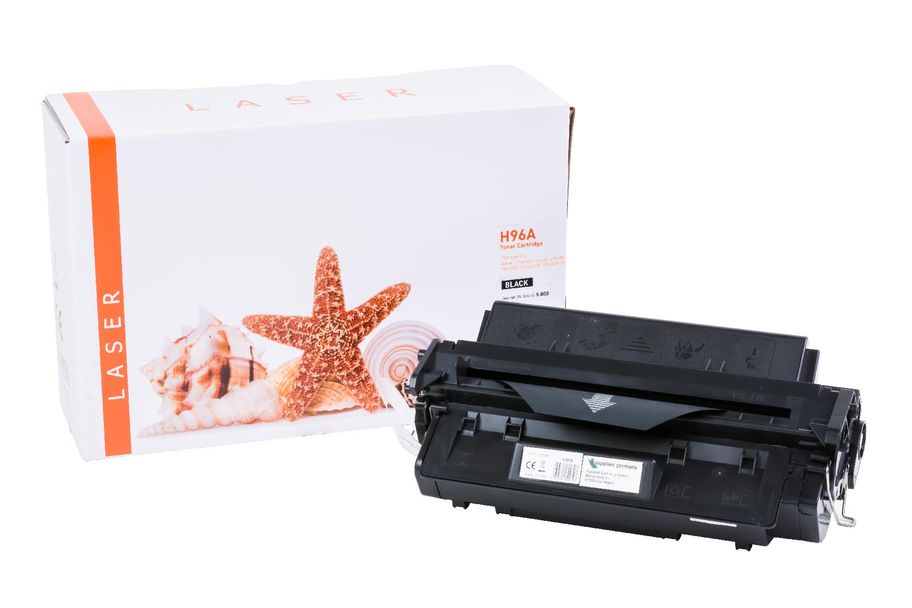 96A alternativ Toner schwarz für HP / C4096A / 5.000 Seiten 96A alternativ Toner schwarz für HP / C4096A / 5.000 Seiten