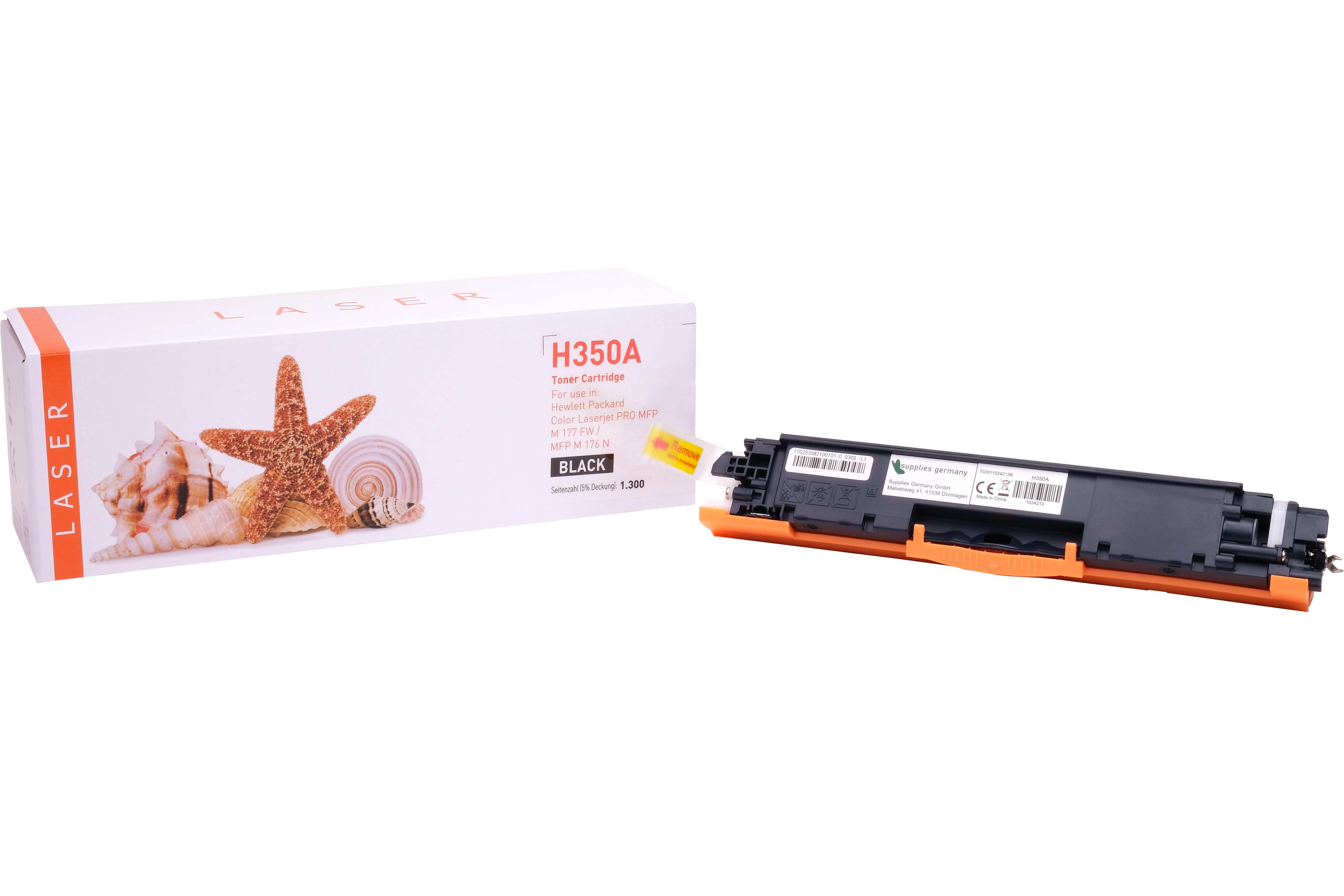 CF350A alternativ Toner schwarz für HP / CF350A / 130A / 1.300 Seiten CF350A alternativ Toner schwarz für HP / CF350A / 130A / 1.300 Seiten