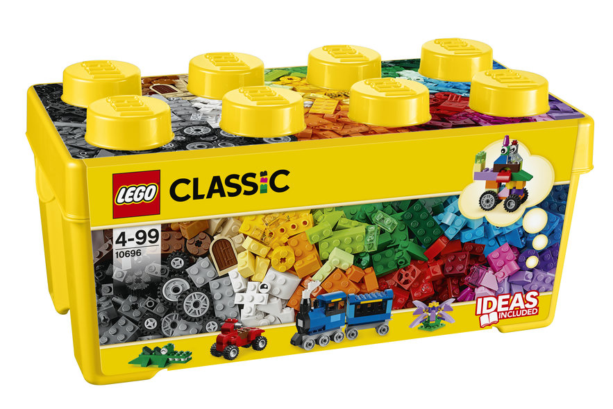 LEGO® 10696 - Classic Mittelgroße Bausteine-Box (484 Teile)