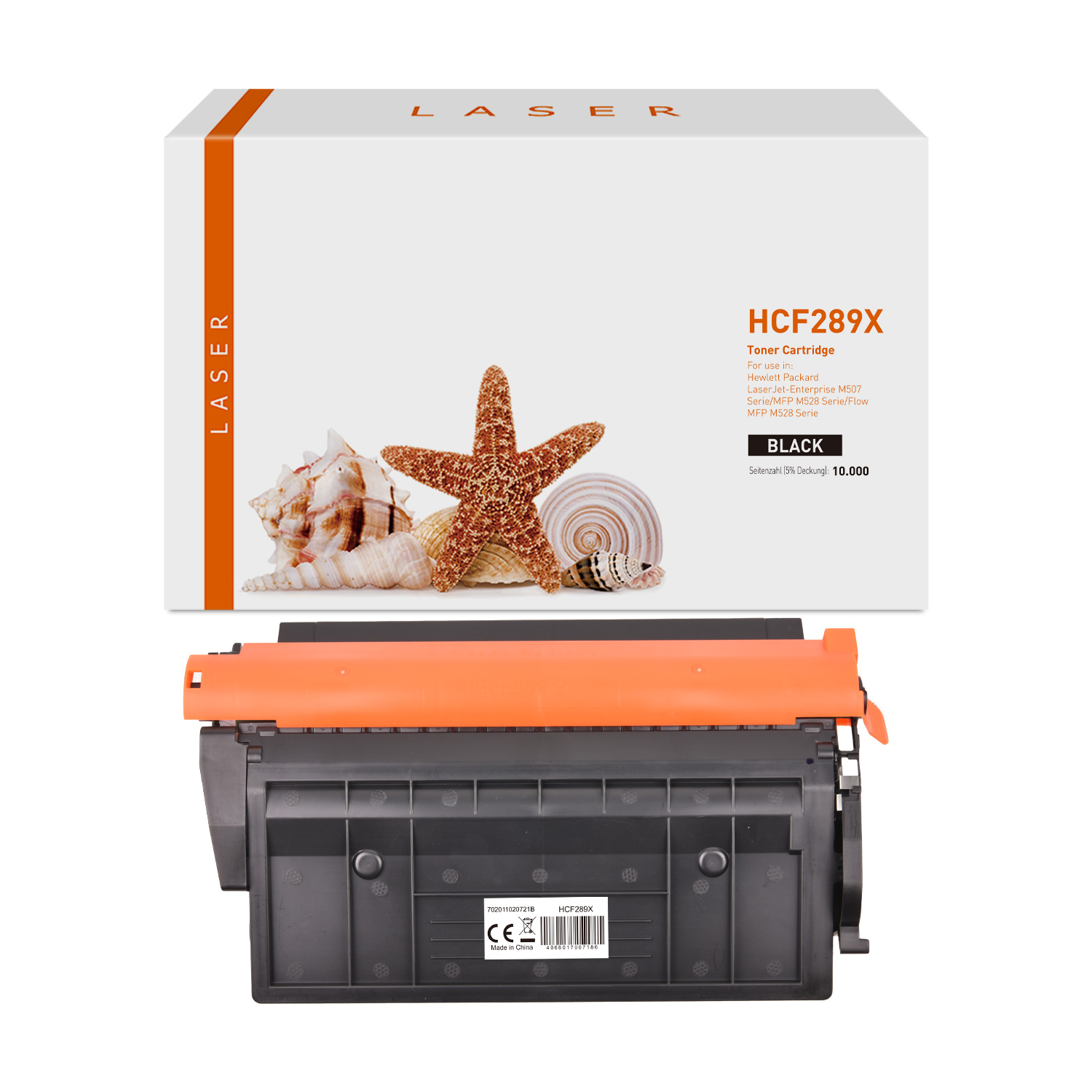 CF289X alternativ Toner schwarz für HP / CF289X / 10.000 Seiten