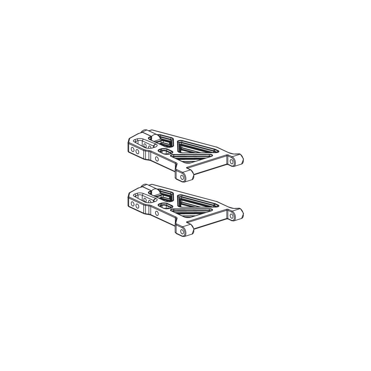 Querlenker VE2 Tiger-Cocoon unten vorn LS+RS