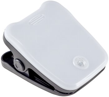 LED Solar Klemmleuchte "SWK 8020" / PIR Bewegungsmelder, 25 LEDs, IP44