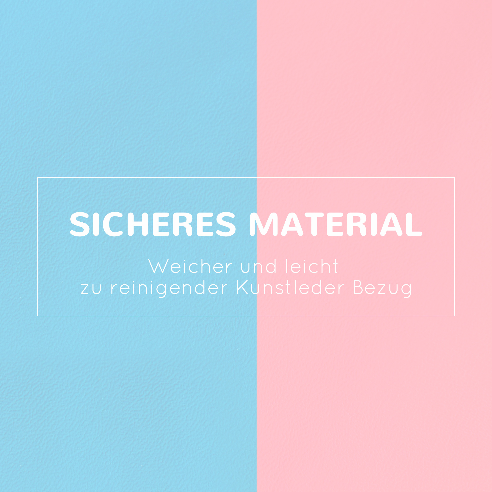Kletter- und Rutschspielzeug für Kinder, fördert Motorik, Kunstleder, EPE-Schaum, 86x49x47 cm, Rosa+Blau