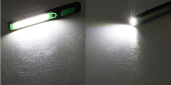 LED Arbeitsleuchte "CAL-COB 300" / 3W, 300Lumen, Haken, Magnetfuß