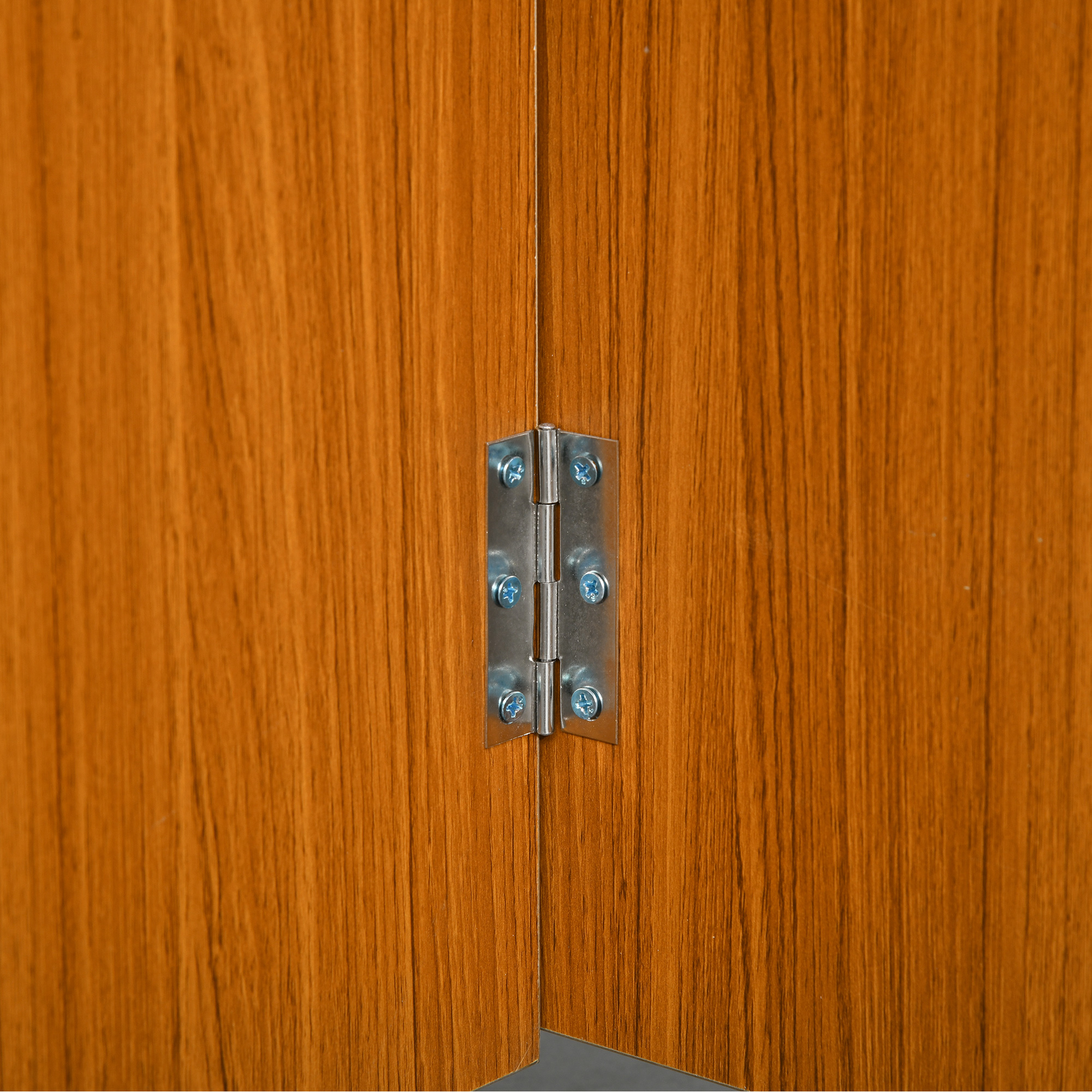 Ausklappbarer Esstisch Ausziehbarer Esstisch, mobil, modernes Design, 120 cm x 80 cm x 73 cm, Teak + Weiß