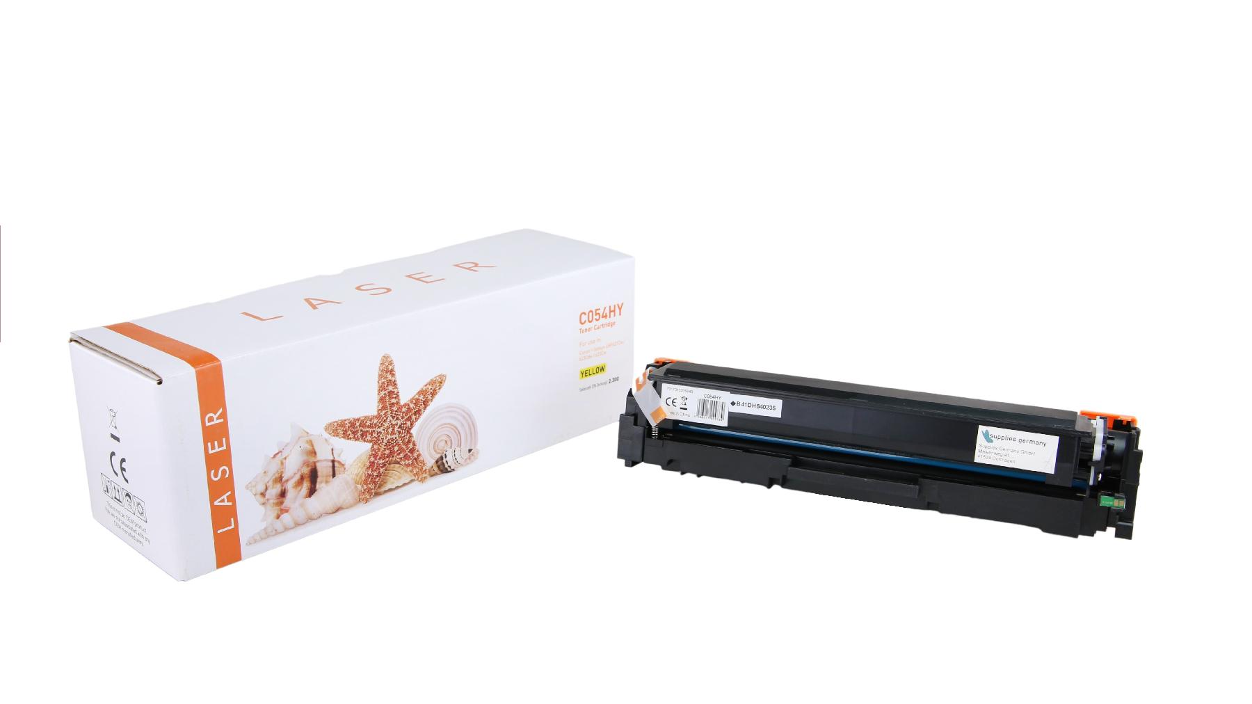 054HY alternativ Toner gelb für Canon / 3025C002 / 2.300 Seiten 054HY alternativ Toner gelb für Canon / 3025C002 / 2.300 Seiten