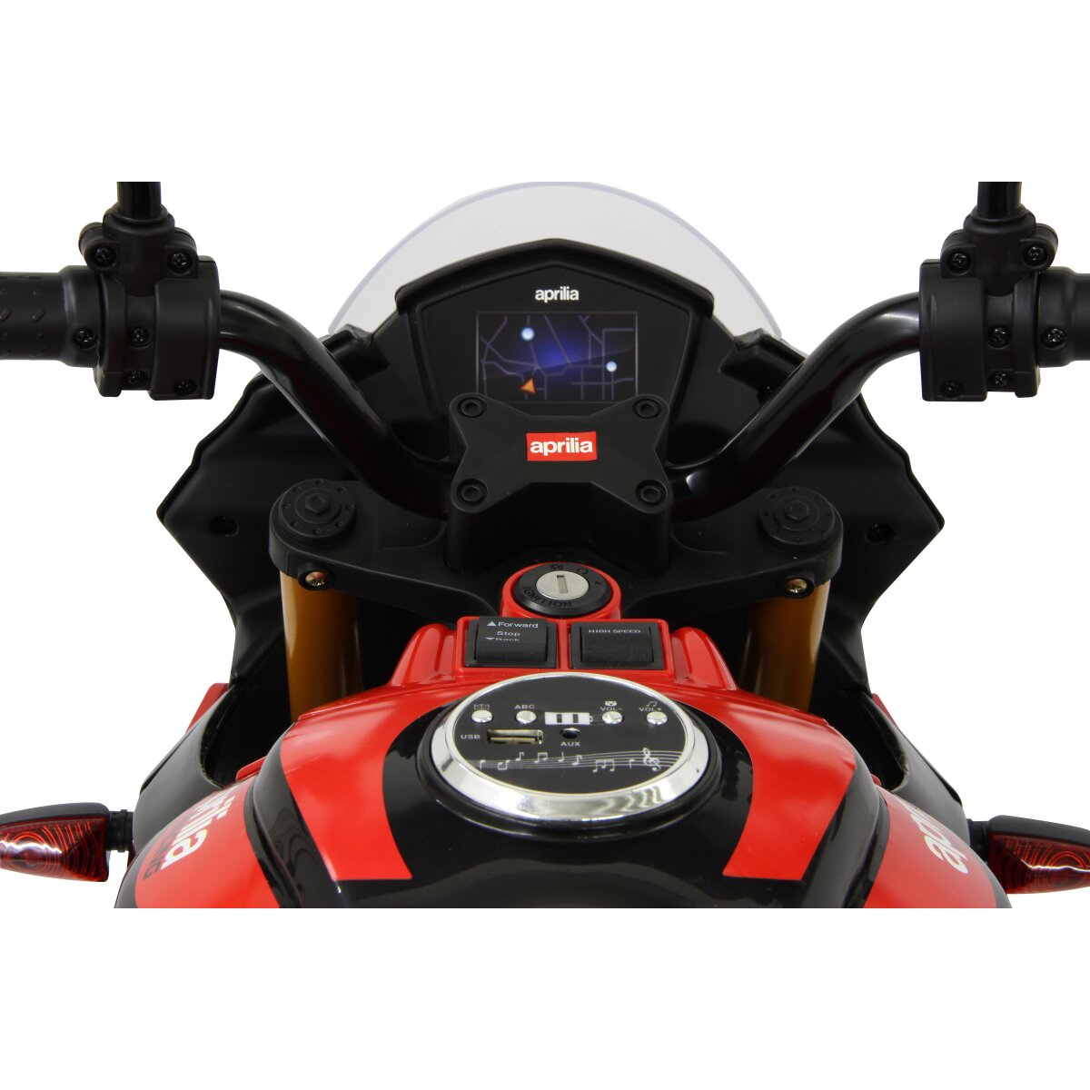 Kindermotorrad Aprilia Tuono V4 1100 RR rot