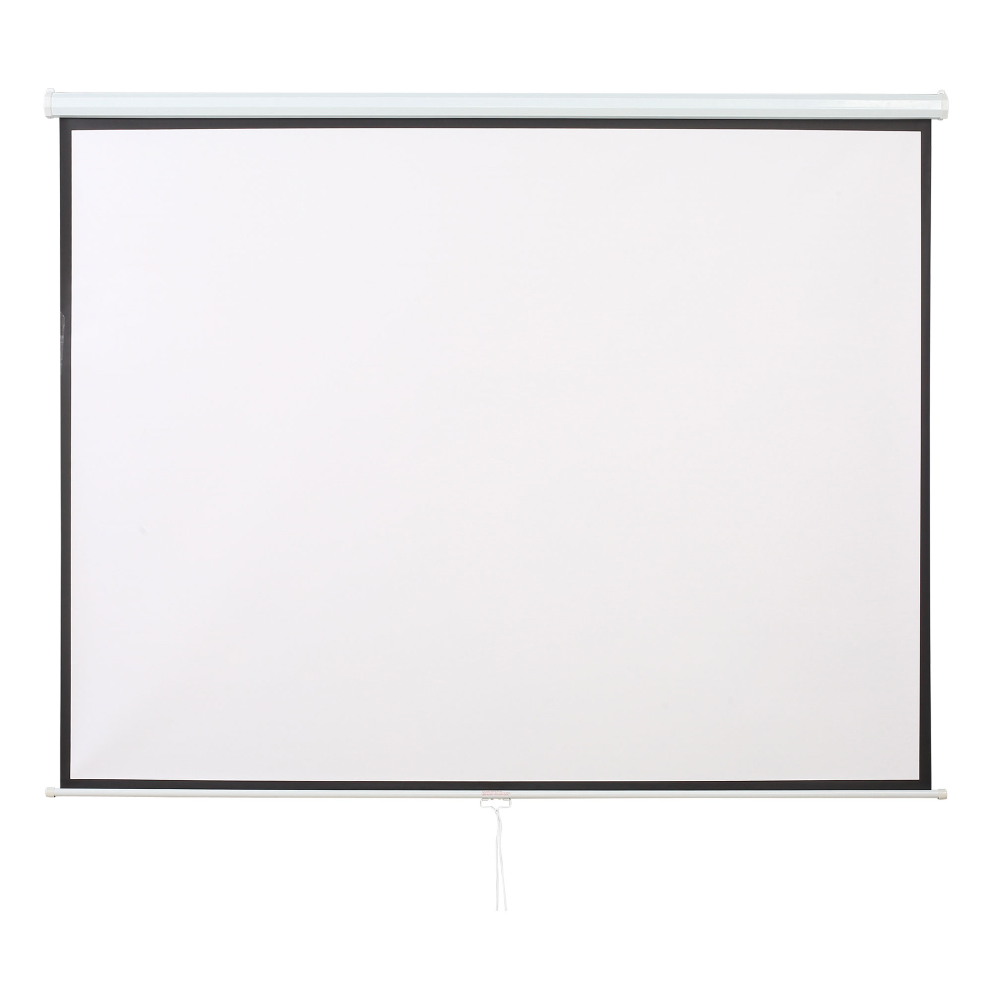 Beamer Leinwand 244 x 183 cm 120 Zoll 4:3/ 16:9 Projektionsleinwand Manuell für Heimkino