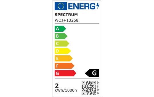 LED-Strahler GU10, 1,5W, 120 lm, 3000K, 230V, warmweiß, matt