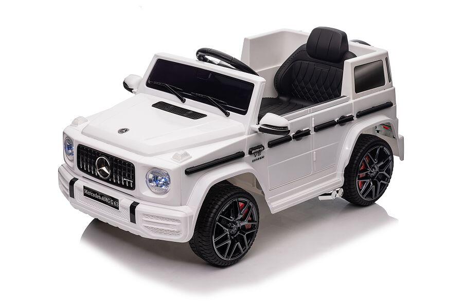 Kinderfahrzeug Mercedes G63 AMG - weiß