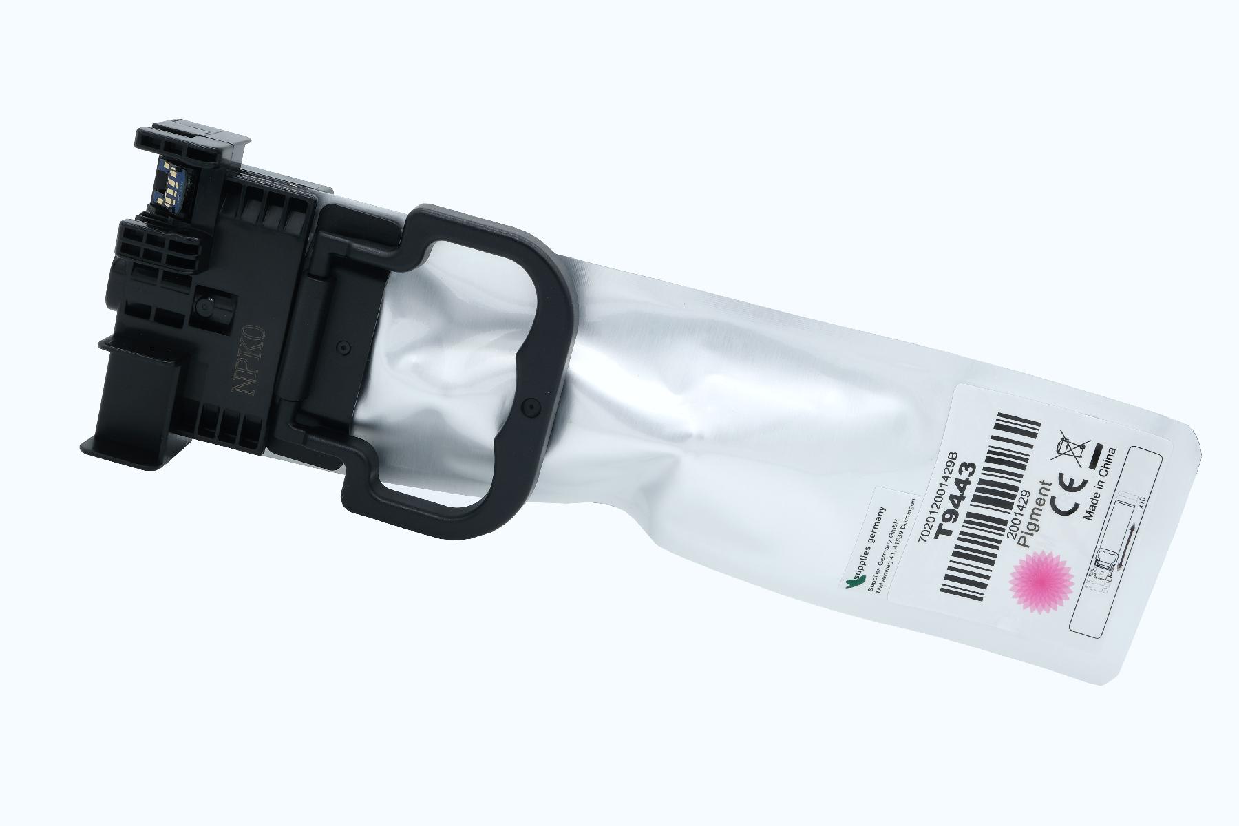 T9443 alternativ Tinte Magenta für Epson / C13T944340 / 45 ml T9443 alternativ Tinte Magenta für Epson / C13T944340 / 45 ml