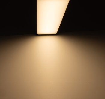 LED Unterbauleuchte "Arusha" schwarz / USB A+C PD, 60cm, Licht warmweiß