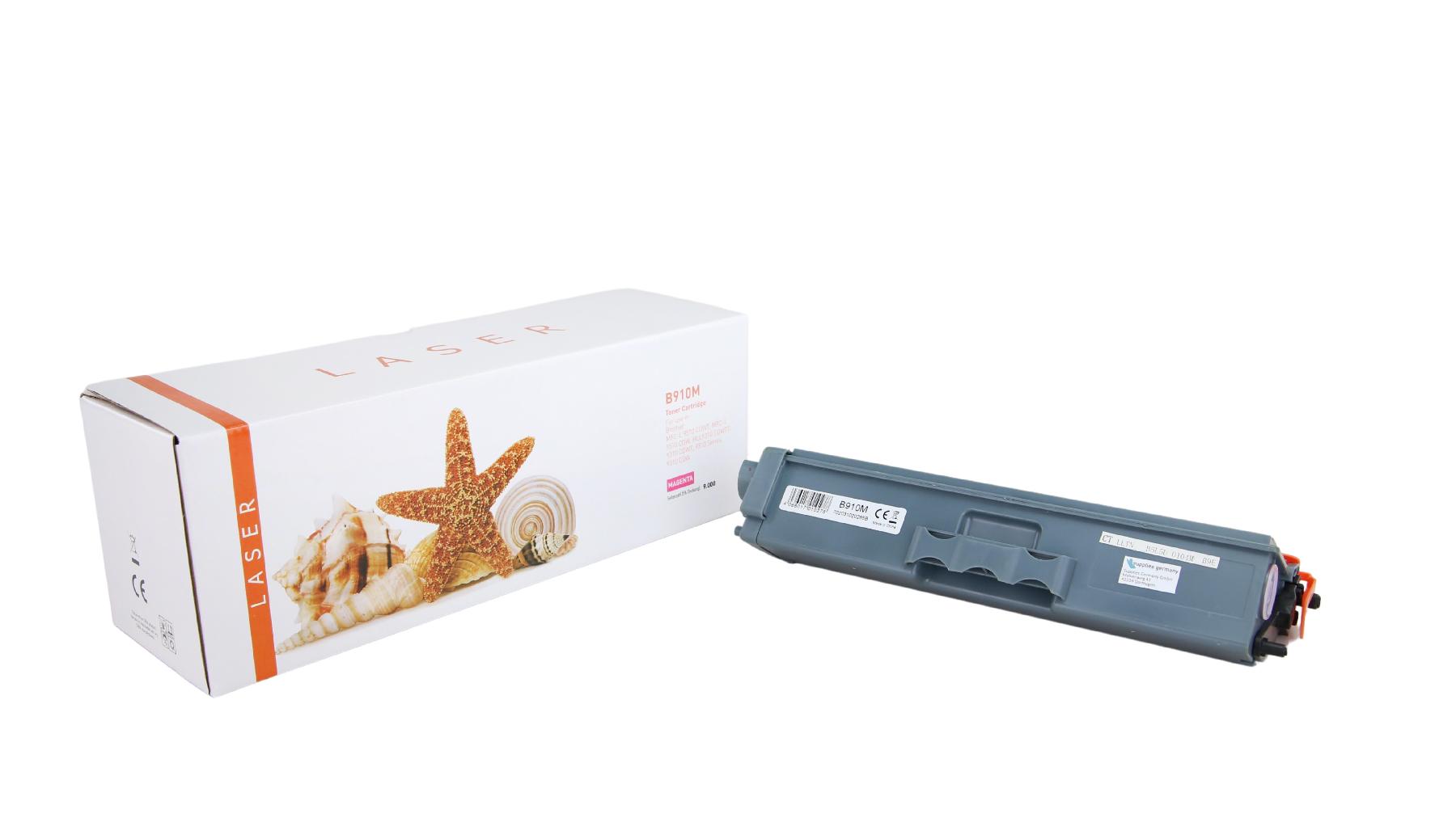 TN910M alternativ Toner Magenta für Brother / TN910M / 9.000 Seiten TN910M alternativ Toner Magenta für Brother / TN910M / 9.000 Seiten