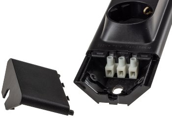 LED Unterbauleuchte "Arusha" schwarz / USB A+C PD, 60cm, Licht warmweiß
