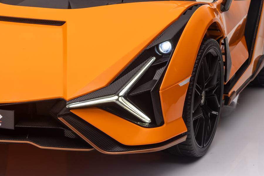 Kinderfahrzeug Lamborghini SIAN 2 Sitzer - orange