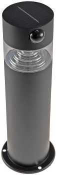 LED Solar Wegeleuchte "SWL-AS30" / IP44, warmweiß 3000K, PIR Sensor, 30cm