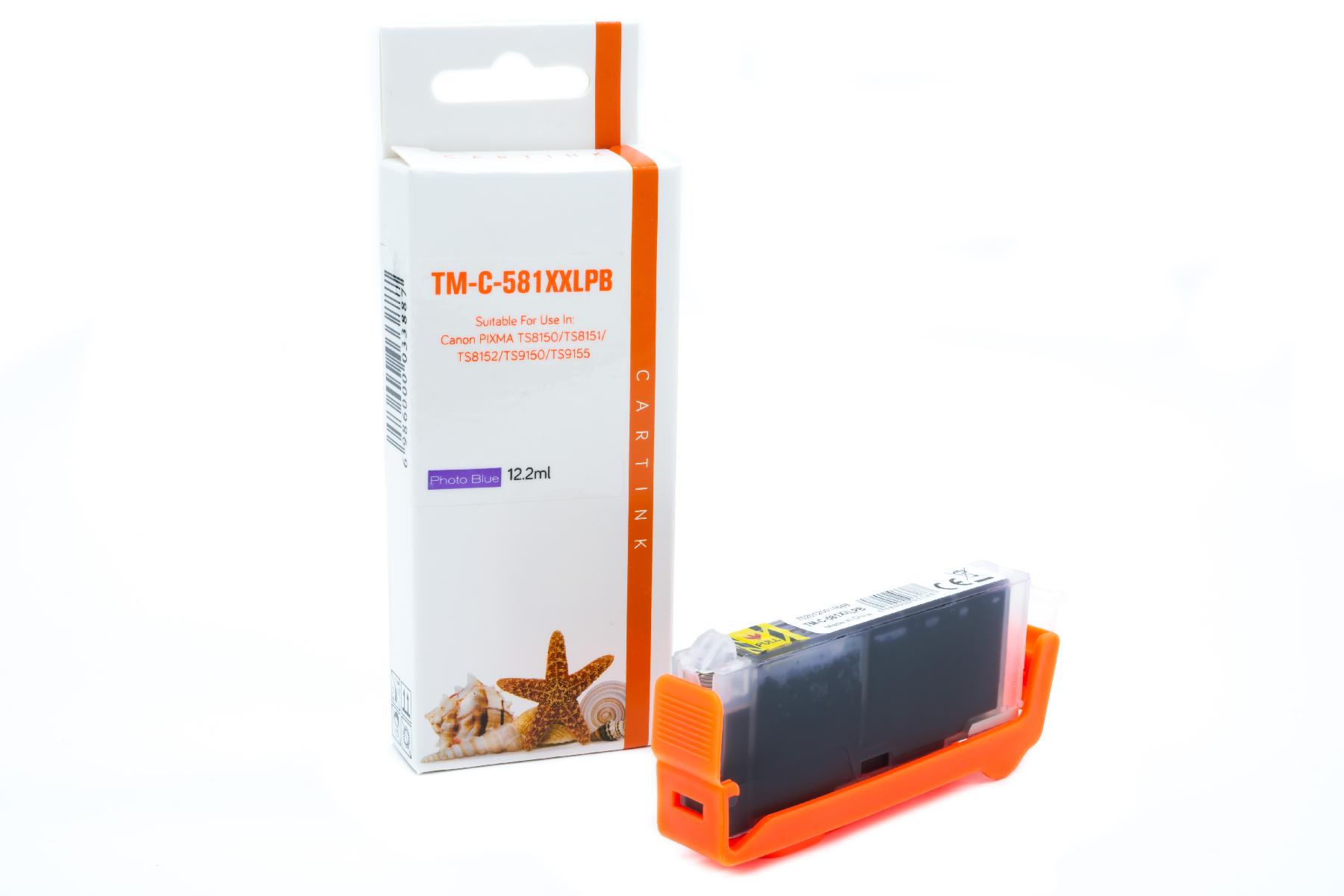 CLI581XXLPB alternativ Seestern Tinte Photo Blue / 1999C001 / 12,2ml