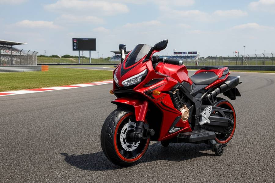 Elektro Kindermotorrad 999 - rot